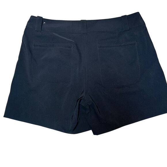 Nike Golf Tour Performance Dri Fit women's golf  black shorts sz 4 modern rise - Picture 2 of 8